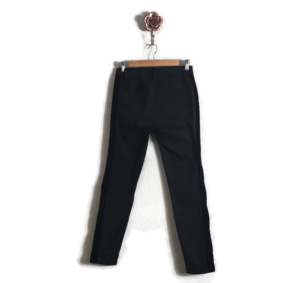 Madewell 9" High-Rise Skinny Jeans Velvet‎ Tuxedo Stripe Edition Size 27 - Picture 3 of 9